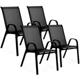  Set od 4 crne vrtne stolice MultiGarden | shoptok.hr