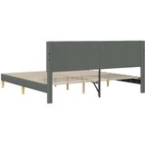  Krevetna konstrukcija Tamnosiva 180 x 200 cm Tkanina | Eponuda.ba
