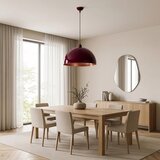 Brilagi LED luster na sajli METALO 1xE27/40W/230V Ø 40 cm bordo/bakarna | Eponuda.com
