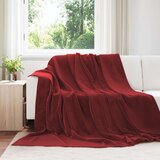 Pokrivač Bordeaux Crvena 240 x 270 cm Runo | shoptok.hr