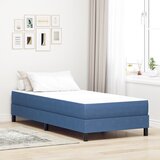 vidaXL Jogična vzmetnica Modra Srednja 90x200x20 cm Tkanina | Shoptok.si