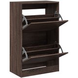 Furnova Omarica za čevlje rjavi hrast 60x34x96,5 cm inženirski les, (21954667) | Shoptok.si