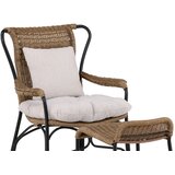 Venture Home Loreto vrtna lounge fotelja, crna | shoptok.hr