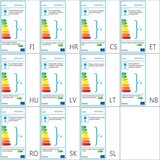  Zunanja LED stenska svetilka 2 kosa nerjaveče jeklo sveti dol, (21021170) | Shoptok.si
