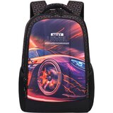 Scool ranac sa ojačanim leđima race car SC2955, 40x29x14cm, crni Cene