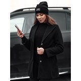 DStreet Płaszcz damski przejściowy jednorzędowy BELVEONE czarny | shoptok.hr