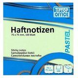  POSTIT TTO 75X75mm ,100l,pastel zelena,TTO 405014 Cijene