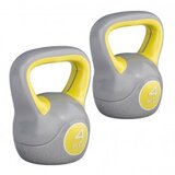  set plastičnih ruskih zvona (2 x 4 kg) sivo-žuta | ePonuda.com