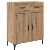 vidaXL Kreveta hrast artisan 34 x 69.5 x 90 cm Konstruirano drvo | shoptok.hr