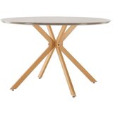 Venture Home Piazza okrugli blagovaonski stol ⌀120 cm, sivi Slike