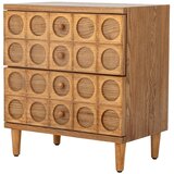 Bloomingville Komoda u dekoru jelke u prirodnoj boji 56x61x35 cm Vester – Cijene