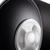 Kanlux 27567 - Plafonsko svetlo RITI 1xGU10/25W/230V crna | Eponuda.com