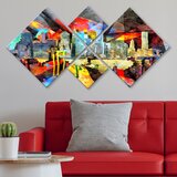 Wallity slika 4MDF602230631, 60x115 cm, 4 dela | ePonuda.com