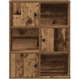  Regal za knjige boja starog drva 60x24x76,5cm konstruirano drvo | shoptok.hr