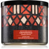 Bath & Body Works Mahogany Teakwood mirisna svijeća s esencijalnim uljem I. 411 g | shoptok.hr