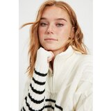 Trendyol ecru Zipper Detailed Knitwear Sweater | ePonuda.com