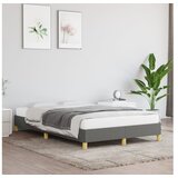  Za krevet tamnosivi 120 x 200 cm od tkanine | shoptok.hr