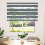 vidaXL Zavjesa zebra 135x150 cm širina tkanine 130,9 cm poliester | shoptok.hr