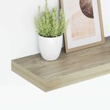  Plutajuće zidne police 4 kom boja hrasta 60 x 23,5 x 3,8 cm MDF | Eponuda.com