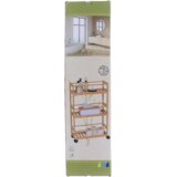 Tendance STALAK 3 POLICE NA KOTAČIĆIMA 45,5X20X75 CM, BAMBUS Slike