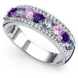 Oliver Weber balance 925ag zircon prsten sa swarovski kristalom m ( 63269m ) | ePonuda.com