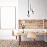 Toolight Lampa Wisząca APP1125-3CP Black Gold | shoptok.hr