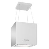 Klarstein kronleuchter, 600M³/H, bela, stropna napa, viseča, led, steklo, odsevne stranice u