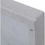  Ni&amp;scaron;a za tu&amp;scaron; mat siva 41 x 36 x 10 cm Slike