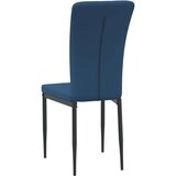  Jedilni stoli 2 kosa moder žamet, (20701013) | Shoptok.si
