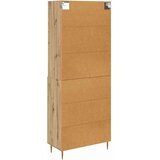  Highboard Umjetnički hrast 69,5 x 34 x 180 cm Konstruirano drvo | shoptok.hr