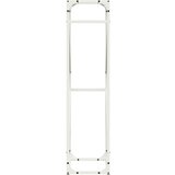  stojalo za drva belo 40x25x100 cm hladno valjano jeklo | Shoptok.si