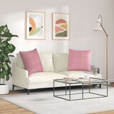 vidaXL jastučići za sofu 2 pcs ružičasta 60 x 60 cm kordura tekstil | shoptok.hr