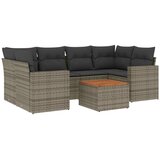  7-dijelni set vrtnih sofa sivi od poliratana | shoptok.hr