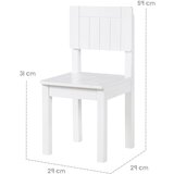 Roba Bijela dječja stolica – | shoptok.hr