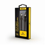 Gembird USB 2.0 kabl 100W Type-C to Type-C Power Delivery (PD) charging & data cable, 1.5 m CC-USB2-CMCM100-1.5M Cijene