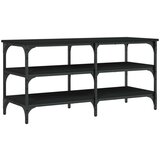 vidaXL Klop za čevlje črna 100x38,5x49 cm inženirski les | Shoptok.si