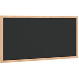  Ploča za pisanje s okvirom od masivnog borovog drva crna 60x30 cm | Eponuda.ba