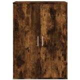 vidaXL Komoda dimljeni hrast 60x31x84 cm inženirski les | Shoptok.si