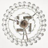  Brilagi - Luster na lancu ECLIPSE 5xE14/10W/230V, prečnik 38 cm, srebrna | Eponuda.com