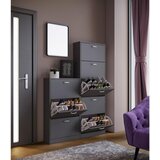 MID.YOU Omara Za Čevlje Sipos L, Antracit | Shoptok.si