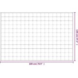  Teška deka svijetla krem 120 x 180 cm 5 kg od tkanine | shoptok.hr