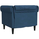  Fotelj chesterfield modra tkanina, (21113633) | Shoptok.si