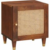  Noćni ormar 2 pcs Smeđa 40 x 33,5 x 46 cm Čvrsto drvo akacije | shoptok.hr