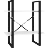 vidaXL ormarić za knjige s 5 razina bijeli 60 x 30 x 175 cm od iverice | shoptok.hr