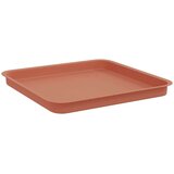  Kvadraten cvetlični pladenj 24 pcs Kamnito rdeča, (5000207774) | Shoptok.si