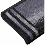  Otirači za stepenice samoljepljivi 10 kom 65x21x4 cm crno-sivi | shoptok.hr