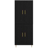  Highboard Crni hrast 69,5 x 34 x 180 cm Konstruirano drvo | shoptok.hr