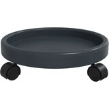 Kolica za biljke s kotačima siva 2 kom promjer 34 cm 35 kg | Eponuda.ba