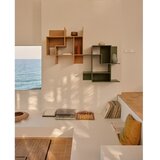 Kave Home Sistem modularnih polic v hrastovem dekorju v naravni barvi 80x80x25 cm Ina – | Shoptok.si