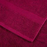 Premium ručnici za pranje SOLUND 4 kom. bordo 30x30 cm 600 g/m² | Shoptok.si